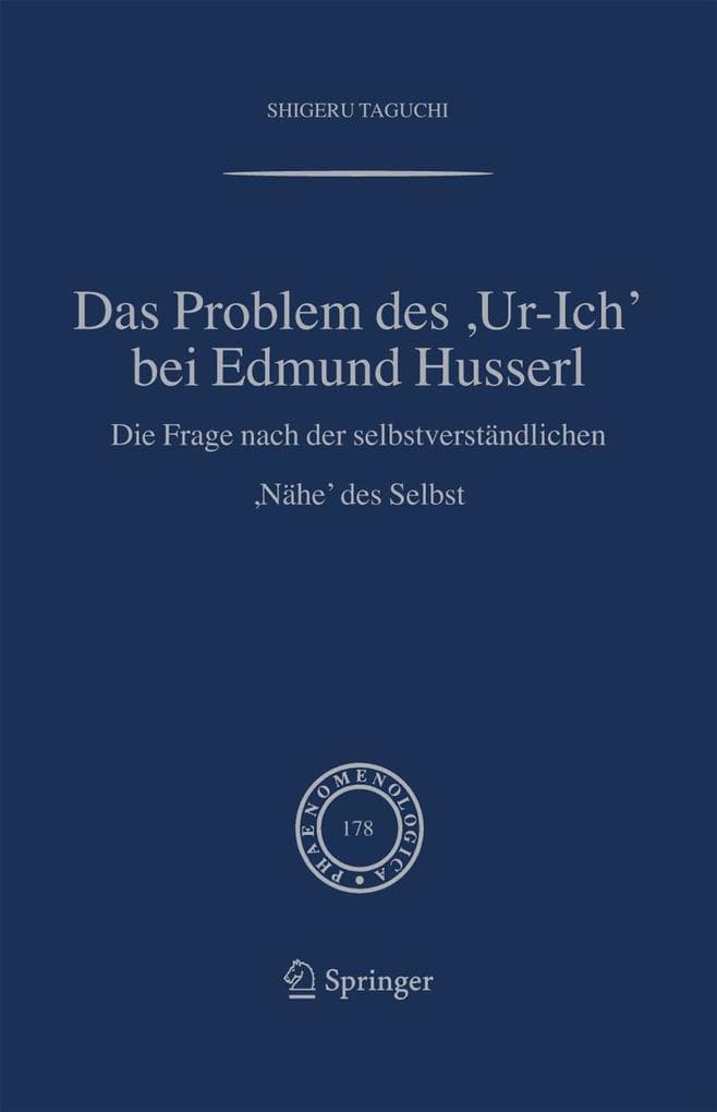 Das Problem des ,Ur-Ich' bei Edmund Husserl
