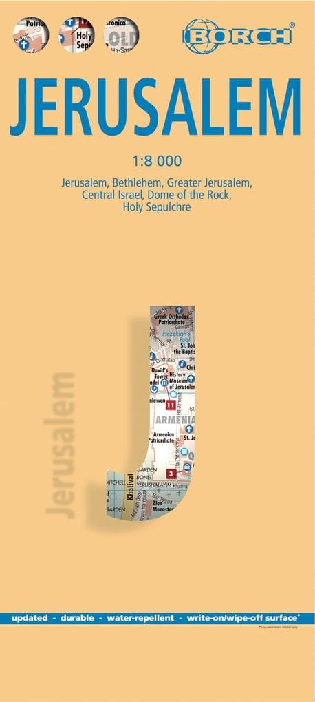 Jerusalem 1 : 8 000