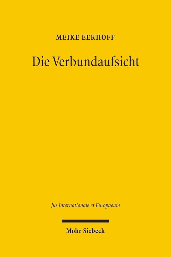 Die Verbundaufsicht