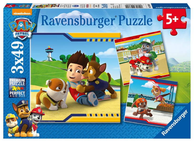 Helden mit Fell. Puzzle 3 x 49 Teile