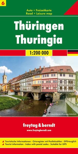 Deutschland 06 Thüringen 1 : 200 000