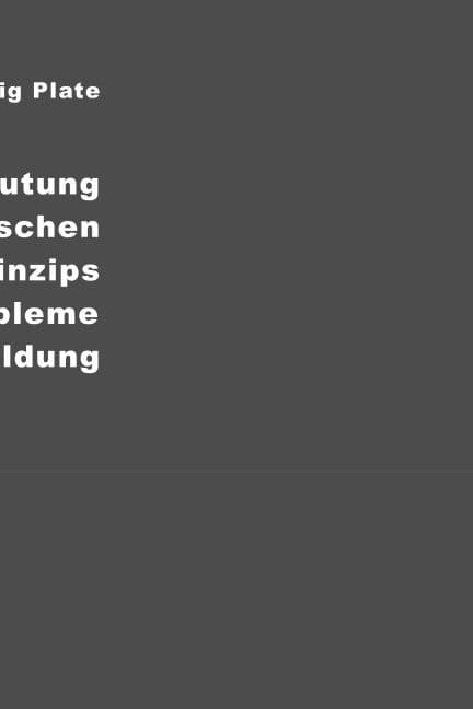 Über die Bedeutung des Darwin'schen Selektionsprinzips und Probleme der Artbildung