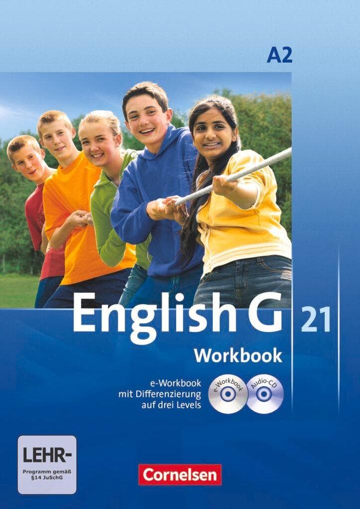 English G 21. Ausgabe A 2. Workbook mit CD-ROM (e-Workbook) und Audios Online