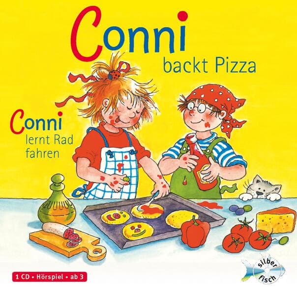 Conni backt Pizza / Conni lernt Rad Fahren