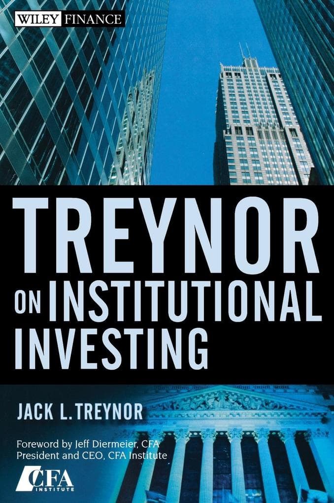 Treynor on Institutional Investing