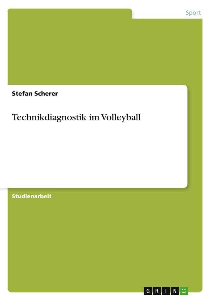 Technikdiagnostik im Volleyball