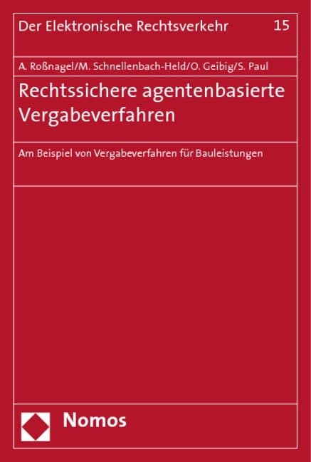 Rechtssichere agentenbasierte Vergabeverfahren