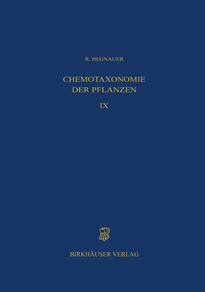 Chemotaxonomie der Pflanzen