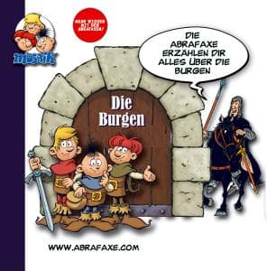 Die Abrafaxe, Die Burgen, 1 Audio-CD