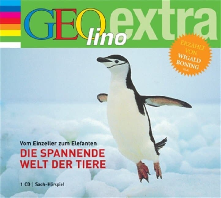 Die spannende Welt der Tiere, 1 Audio-CD