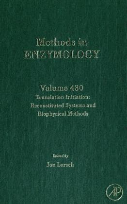Translation Initiation: Reconstituted Systems and Biophysical Methods