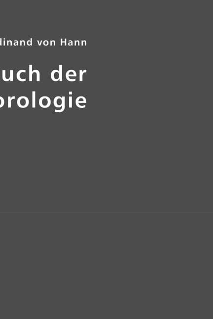 Lehrbuch der Meteorologie