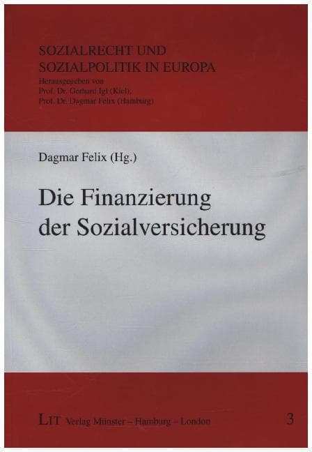 Die Finanzierung der Sozialversicherung