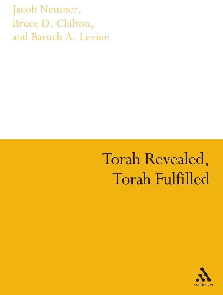 Torah Revealed, Torah Fulfilled