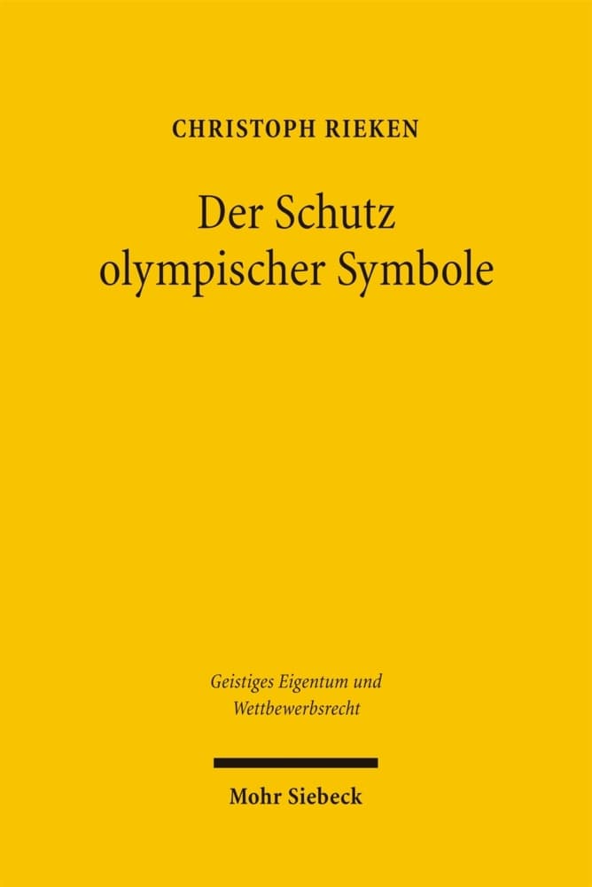 Der Schutz olympischer Symbole
