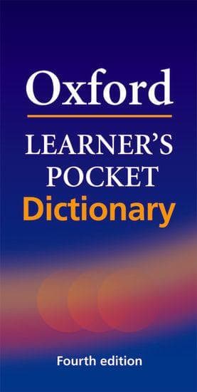 Oxford Learner's Pocket Dictionary