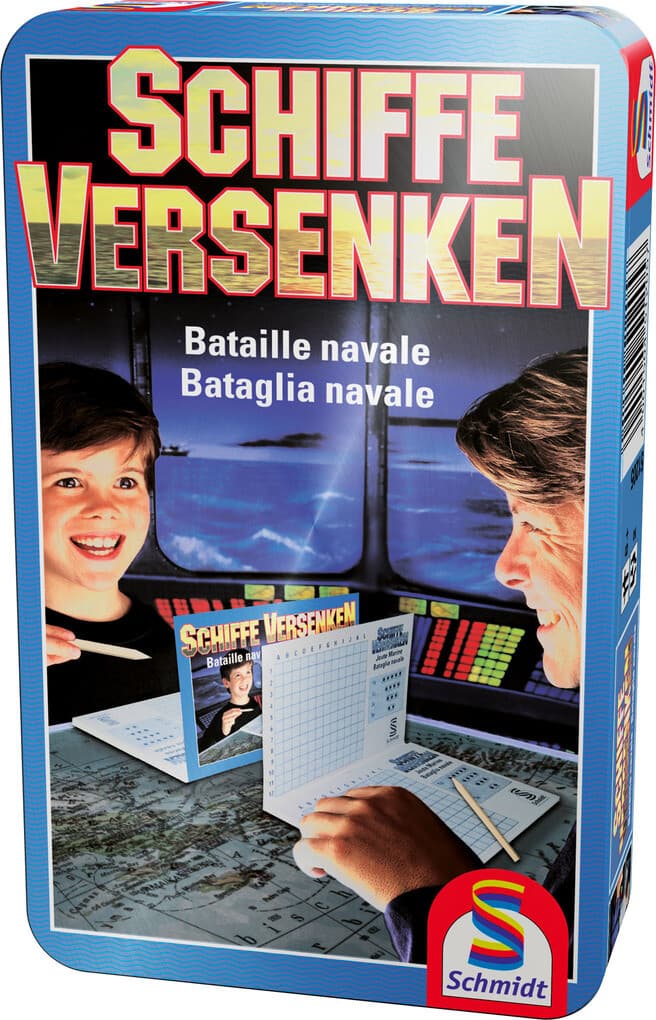 Schiffe versenken. In Blechdose