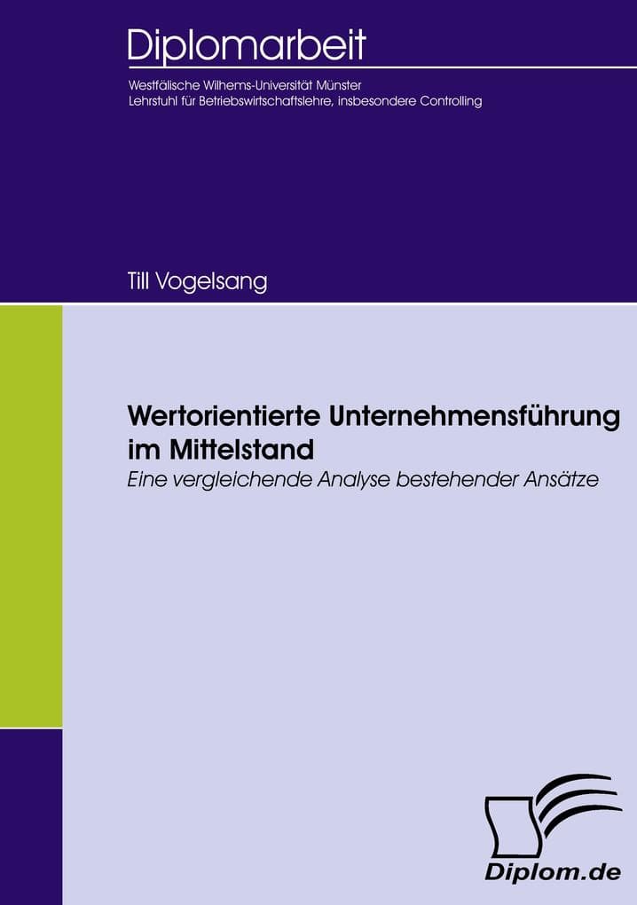 Wertorientierte Unternehmensführung im Mittelstand