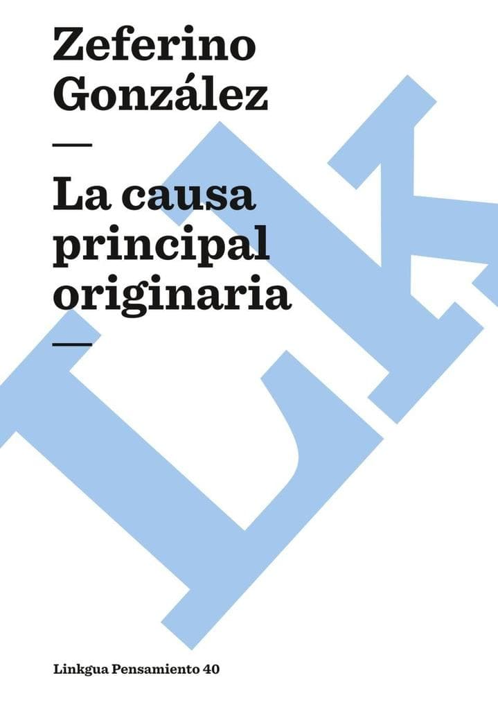 La causa principal originaria