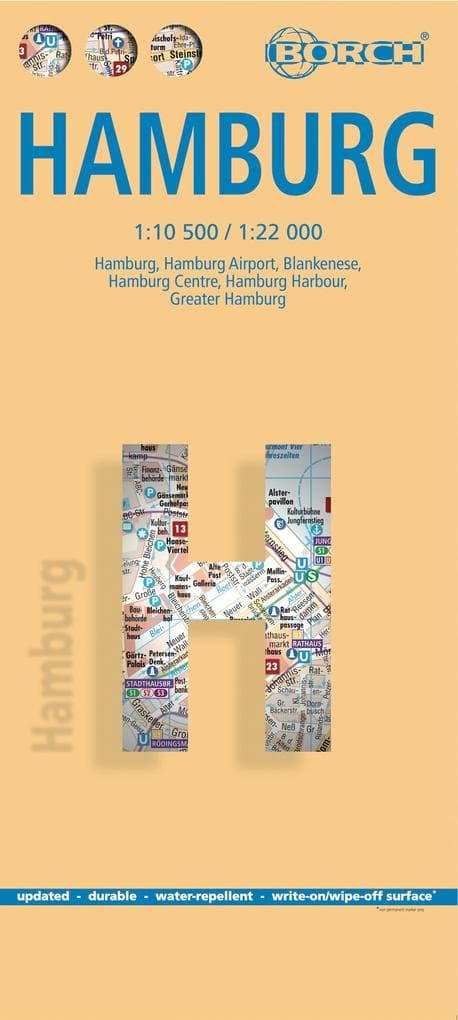 Hamburg 1 : 10 500 / 1 : 22 000