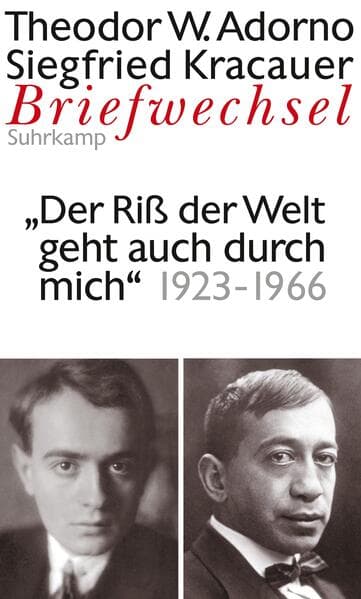 Briefwechsel 7. Theodor W. Adorno/Siegfried Kracauer. Briefwechsel 1923-1966