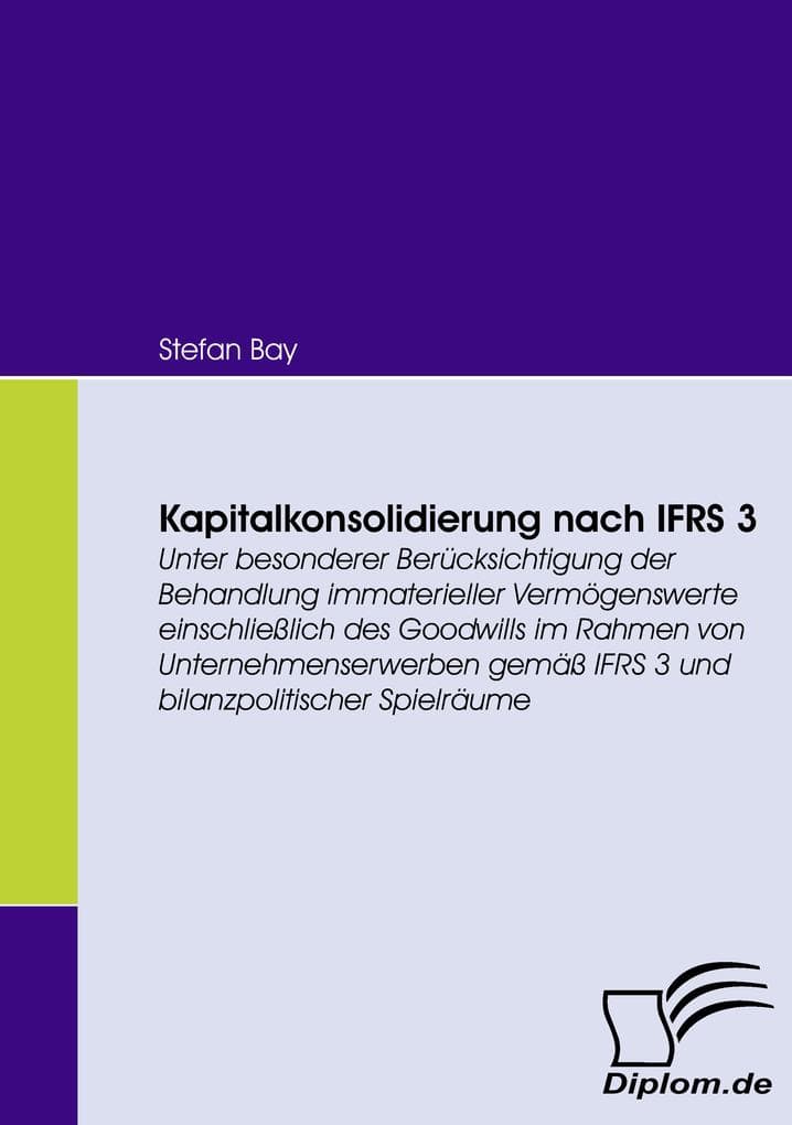 Kapitalkonsolidierung nach IFRS 3