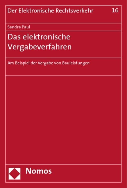 Das elektronische Vergabeverfahren