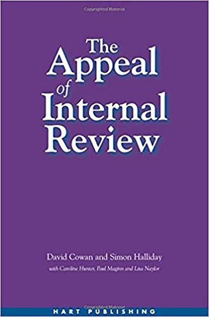 Appeal of Internal Review