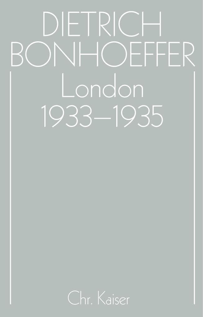London 1933-1935
