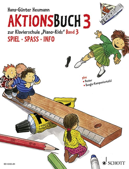 Piano Kids, Aktionsbuch.Bd.3