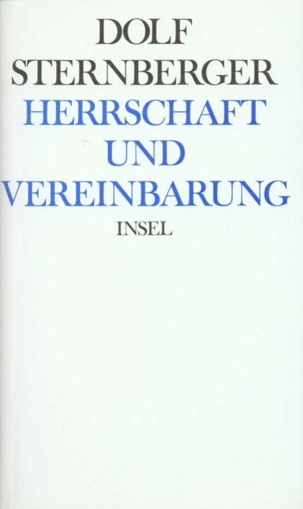 Herrschaft und Vereinbarung