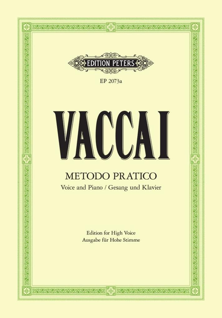 Practical Method (High Voice and Piano)
