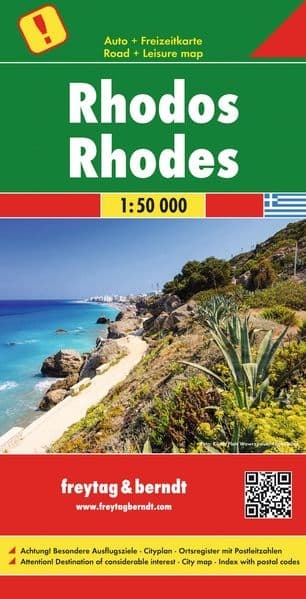 Rhodos, Autokarte 1:50 ß000