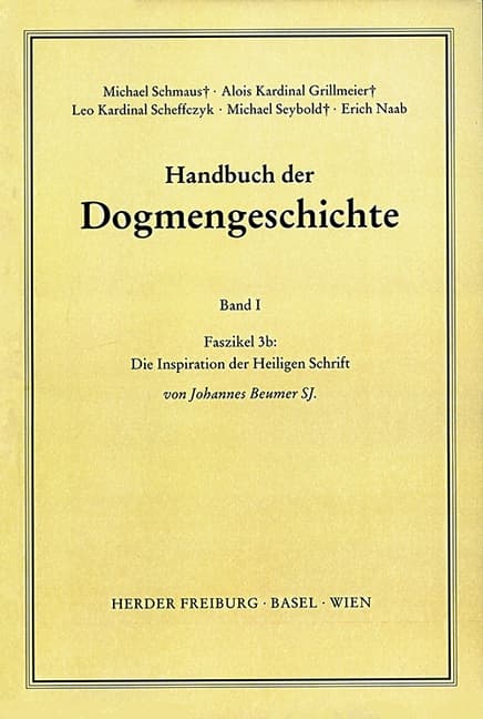 Die Inspiration der Heiligen Schrift. Faszikel.3b