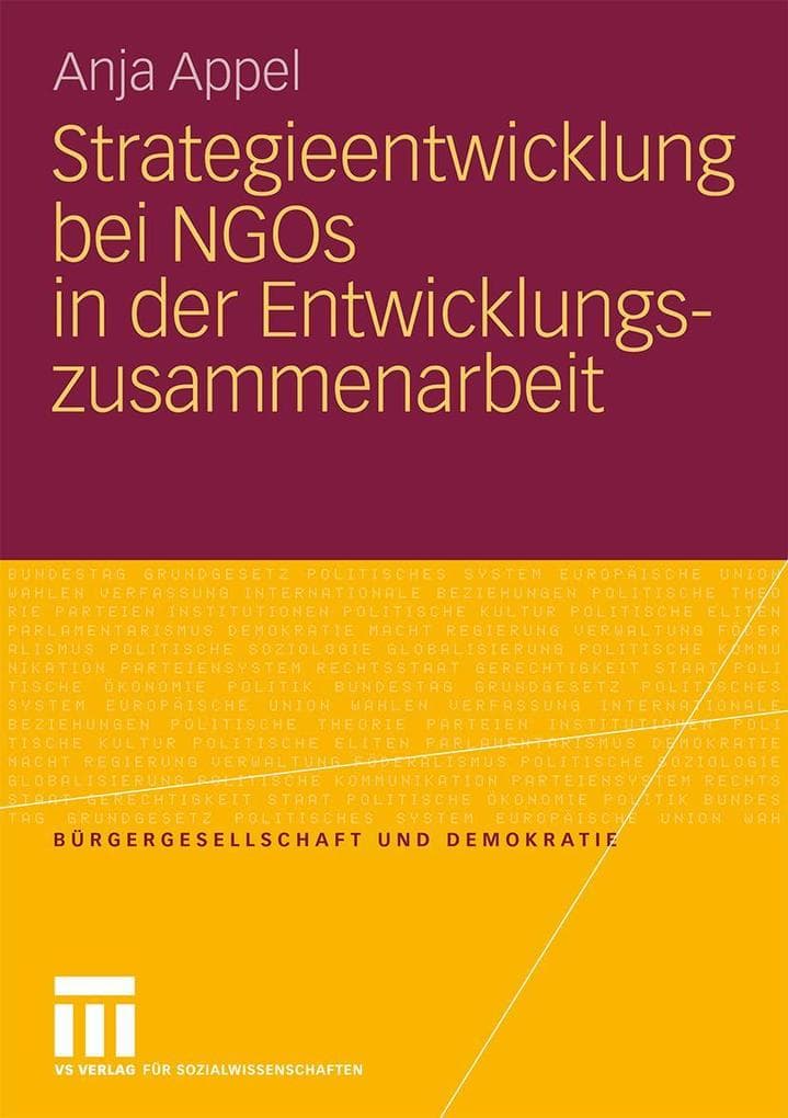 Strategieentwicklung bei NGOs in der Entwicklungszusammenarbeit
