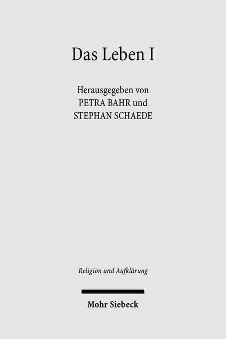 Das Leben. Bd.1