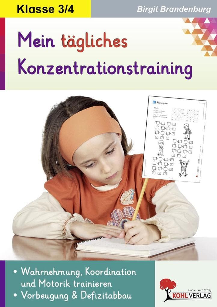 Kohls Konzentrationstraining - 3.-4. Schuljahr