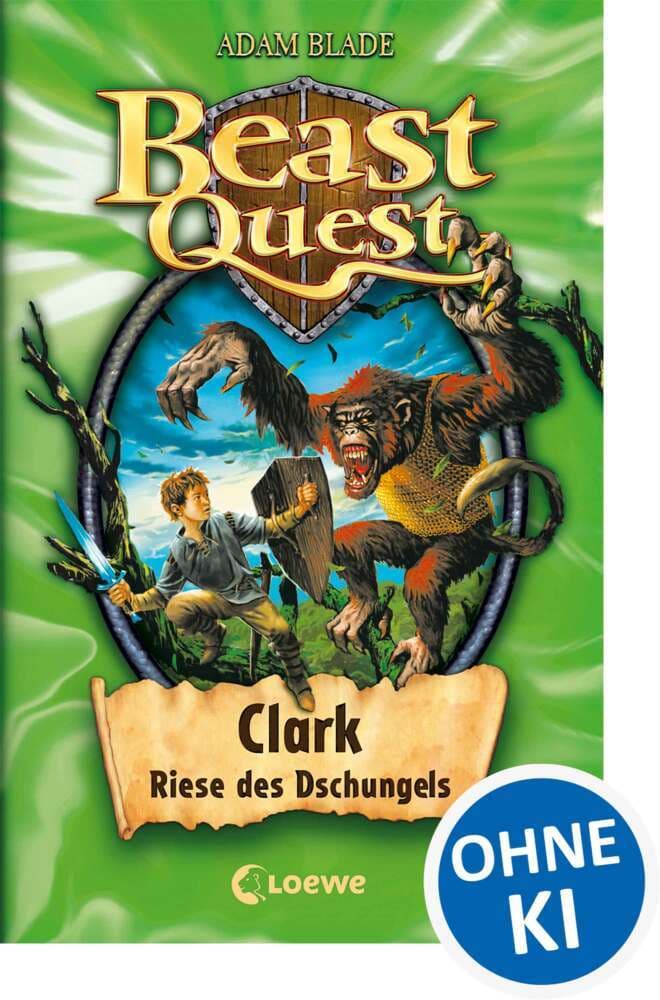 Beast Quest (Band 8) - Clark, Riese des Dschungels: Spannendes Buch ab 8 Jahre