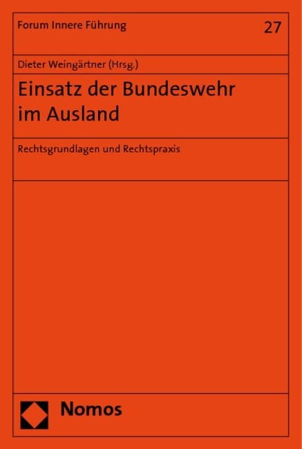 Einsatz der Bundeswehr im Ausland