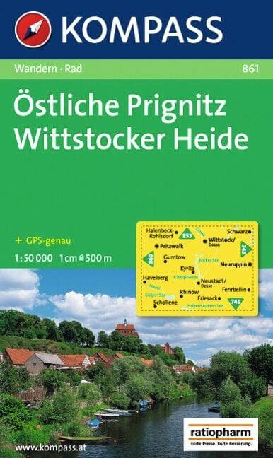 Östliche Prignitz - Wittstocker Heide 1 : 50 000