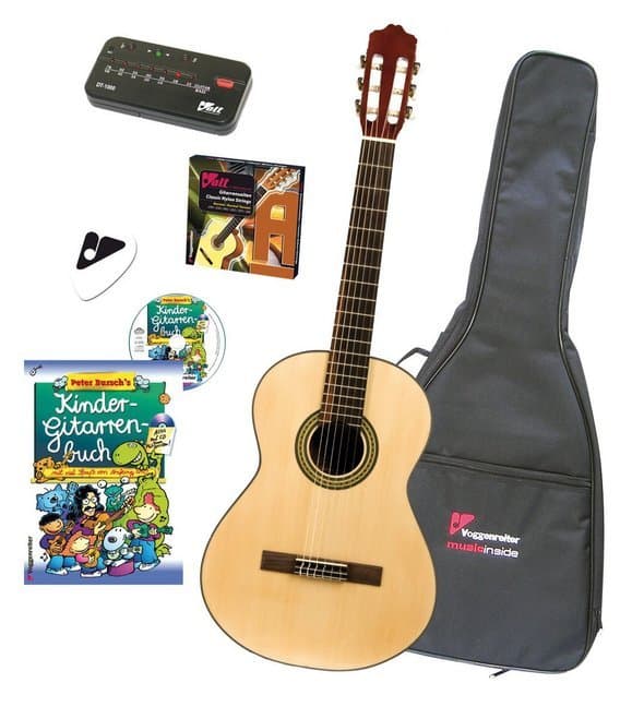 Voggy's Kindergitarren-Set, Gitarrengröße 1/2