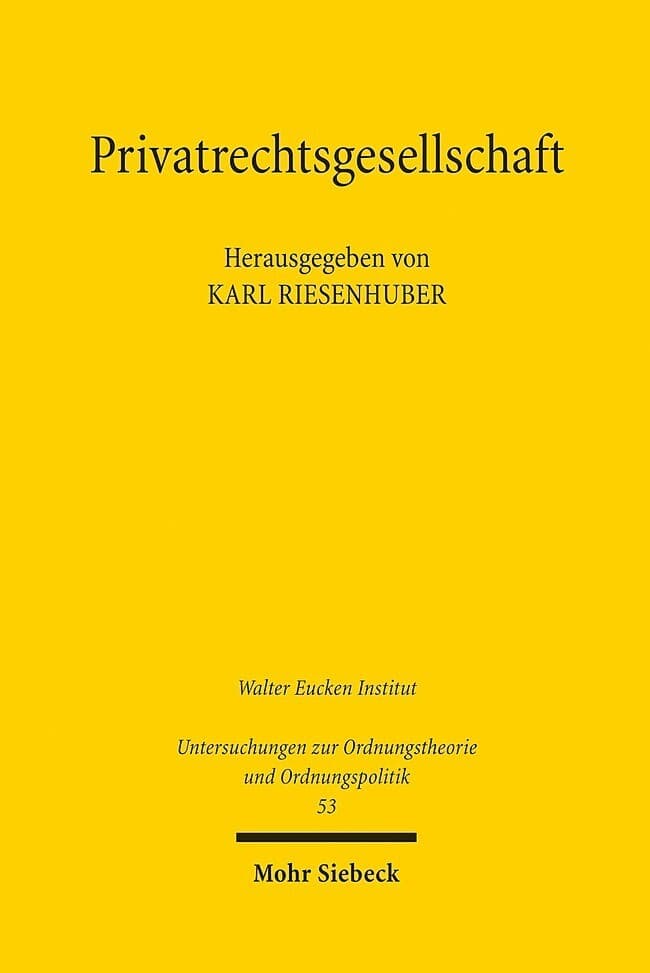 Privatrechtsgesellschaft