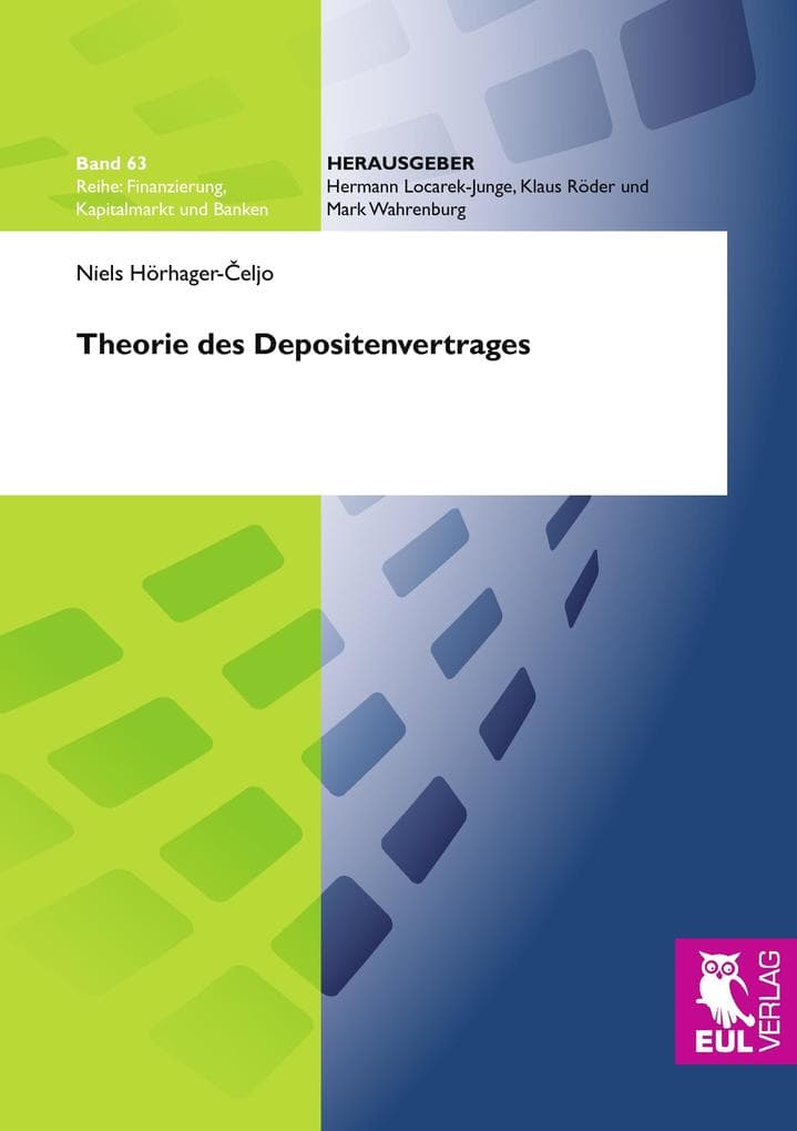 Theorie des Depositenvertrages