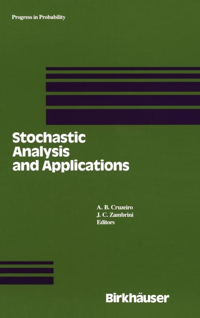 Stochastic Analysis and Applications