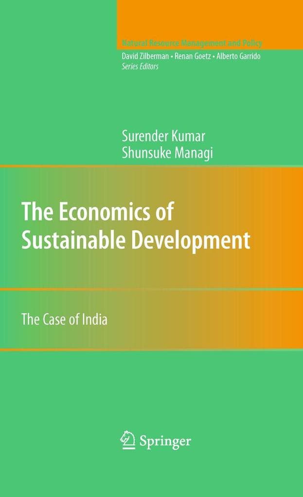 The Economics of Sustainable Development