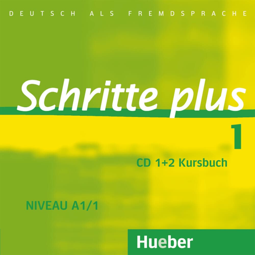 Schritte plus 1 Niveau A1/1. 2 Audio-CDs zum Kursbuch