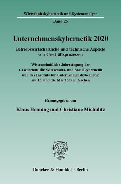 Unternehmenskybernetik 2020.