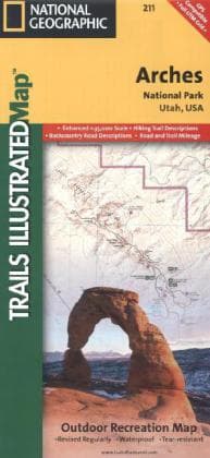 Arches National Park Map