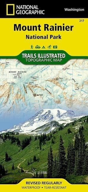 Mount Rainier National Park Map