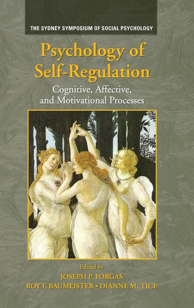 Psychology of Self-Regulation